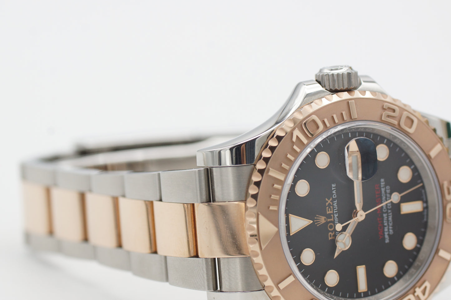 Rolex Yacht-Master 40 126621 Stahl/Rosé Schwarz Full-Set 2022
