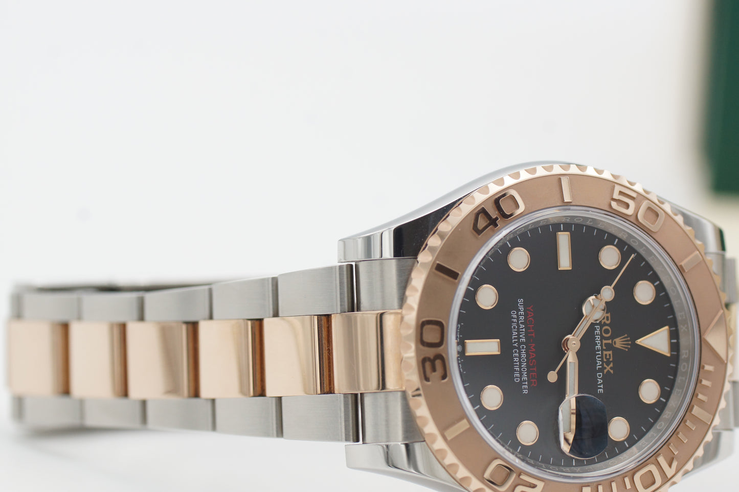 Rolex Yacht-Master 40 126621 Stahl/Rosé Schwarz Full-Set 2022