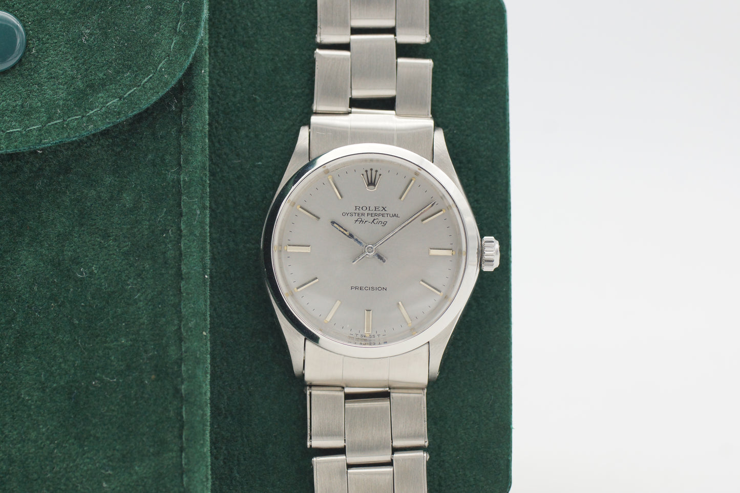 Rolex Air-King 34 5500 Silber 1969