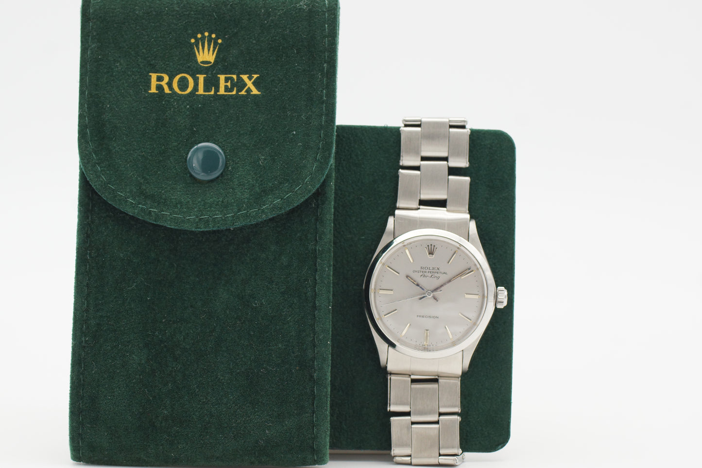 Rolex Air-King 34 5500 Silber 1969