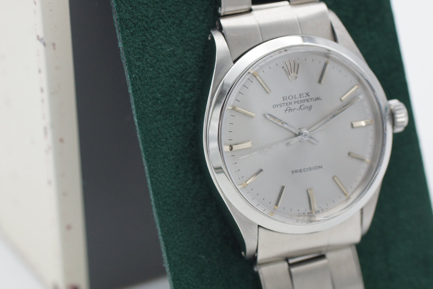 Rolex Air-King 34 5500 Silber 1969