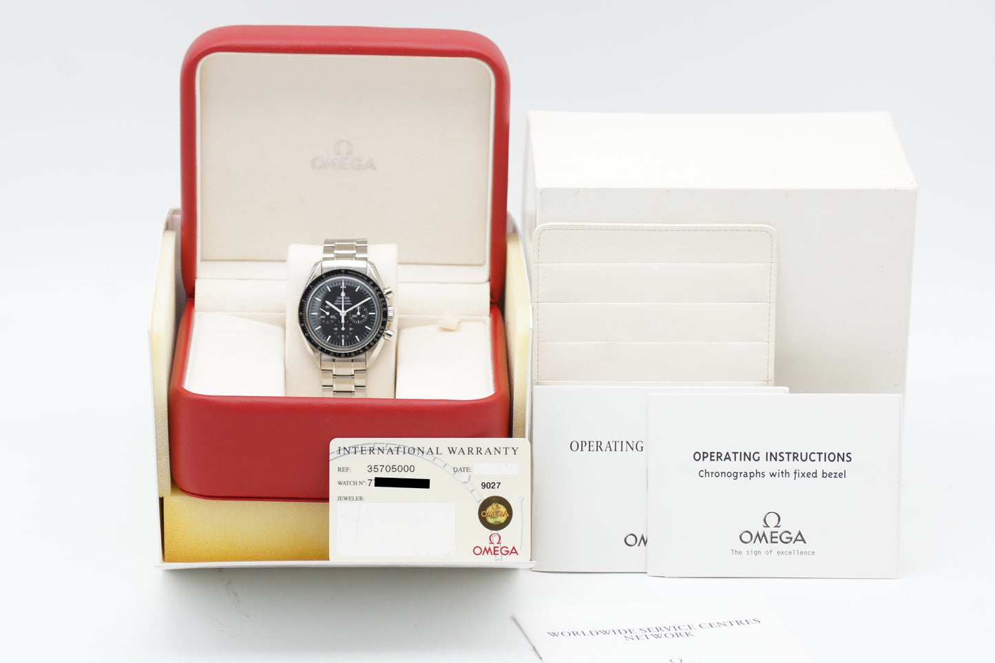 Omega Speedmaster Prof. Moonwatch 3570.50 Full-Set 2003