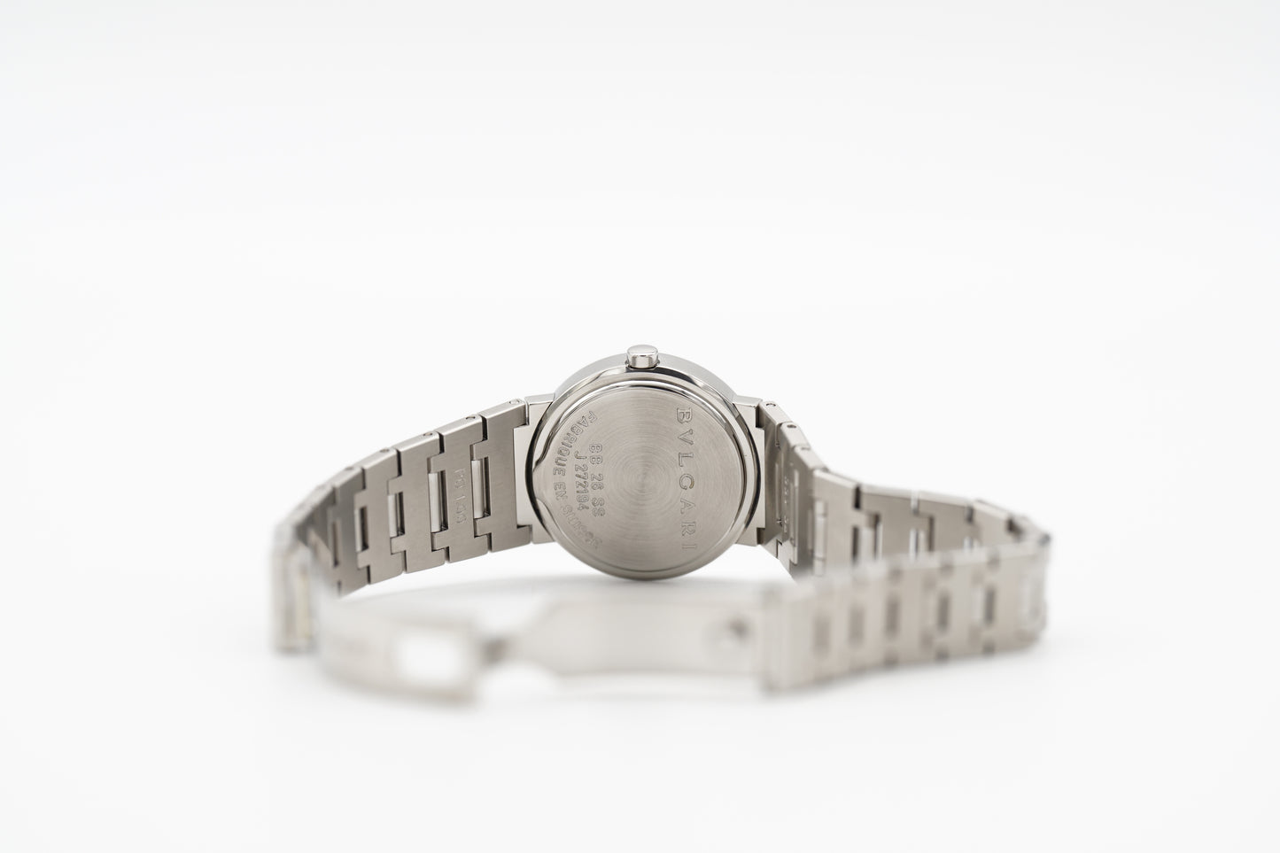 BVLGARI BB 26 SS Schwarz 26 mm Full-Set 2000