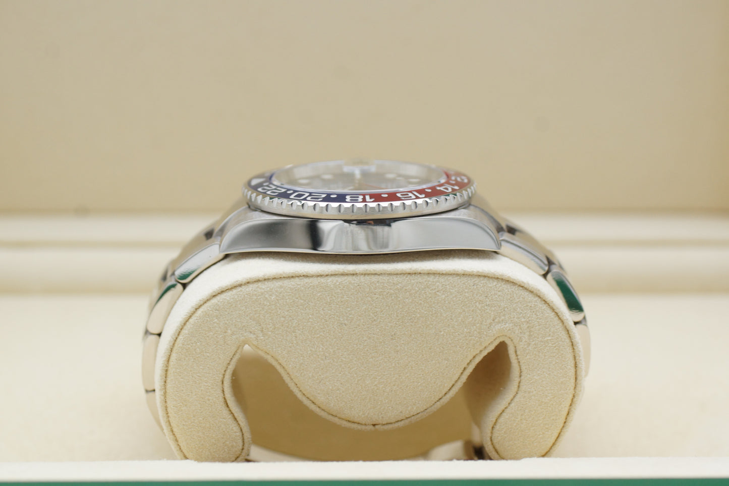 Rolex GMT-Master II Pepsi Weißgold 126719BLRO Full-Set 2020
