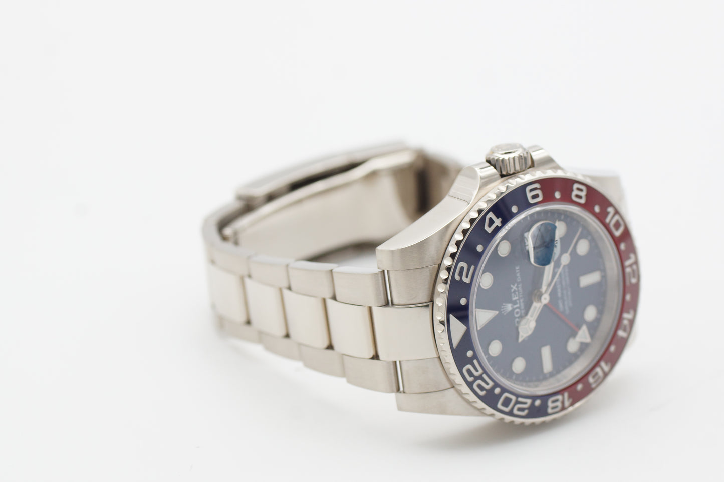 Rolex GMT-Master II Pepsi Weißgold 126719BLRO Full-Set 2020
