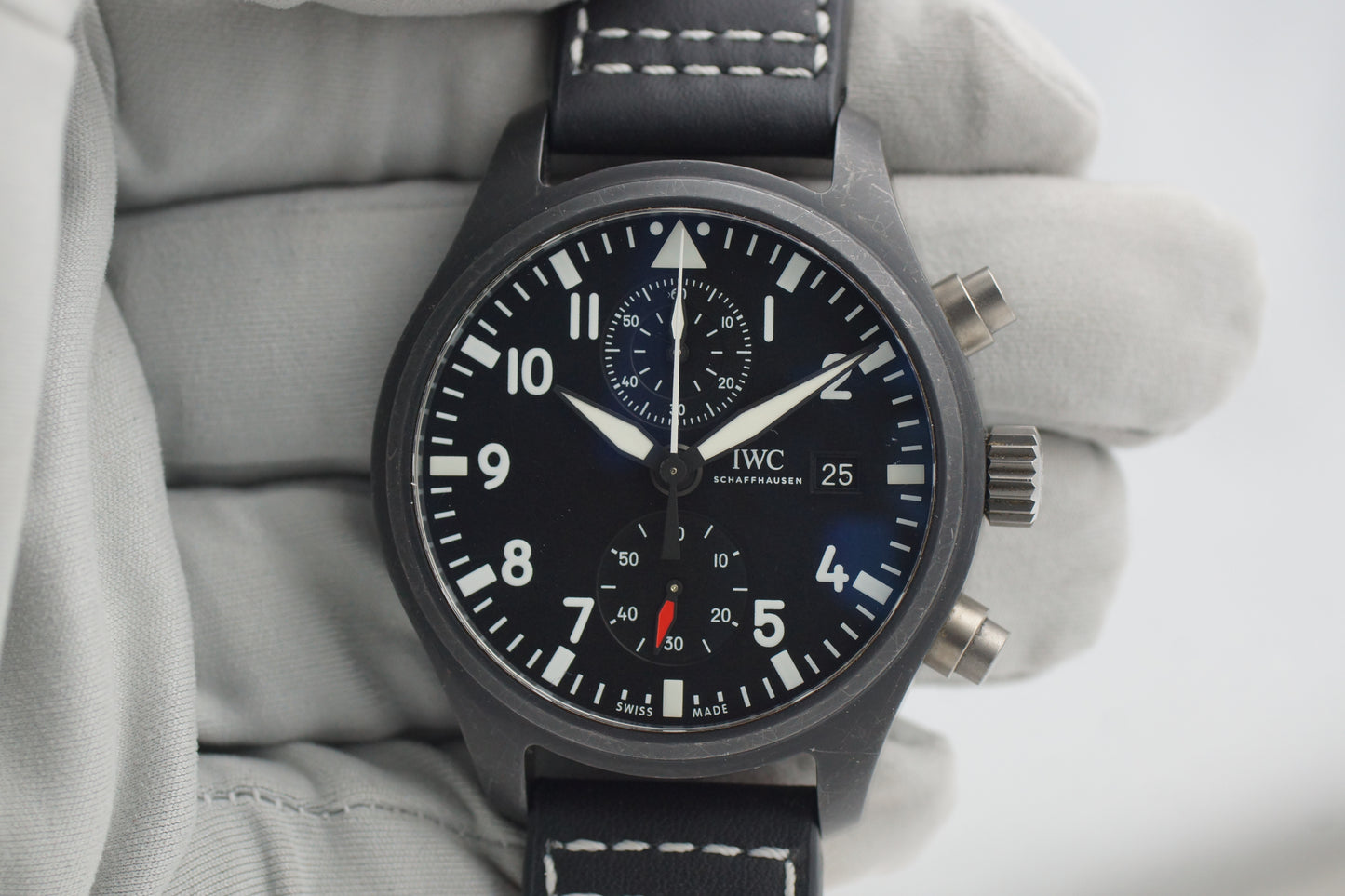 IWC Chronograph Top Gun IW389001 Keramik Full-Set 2018