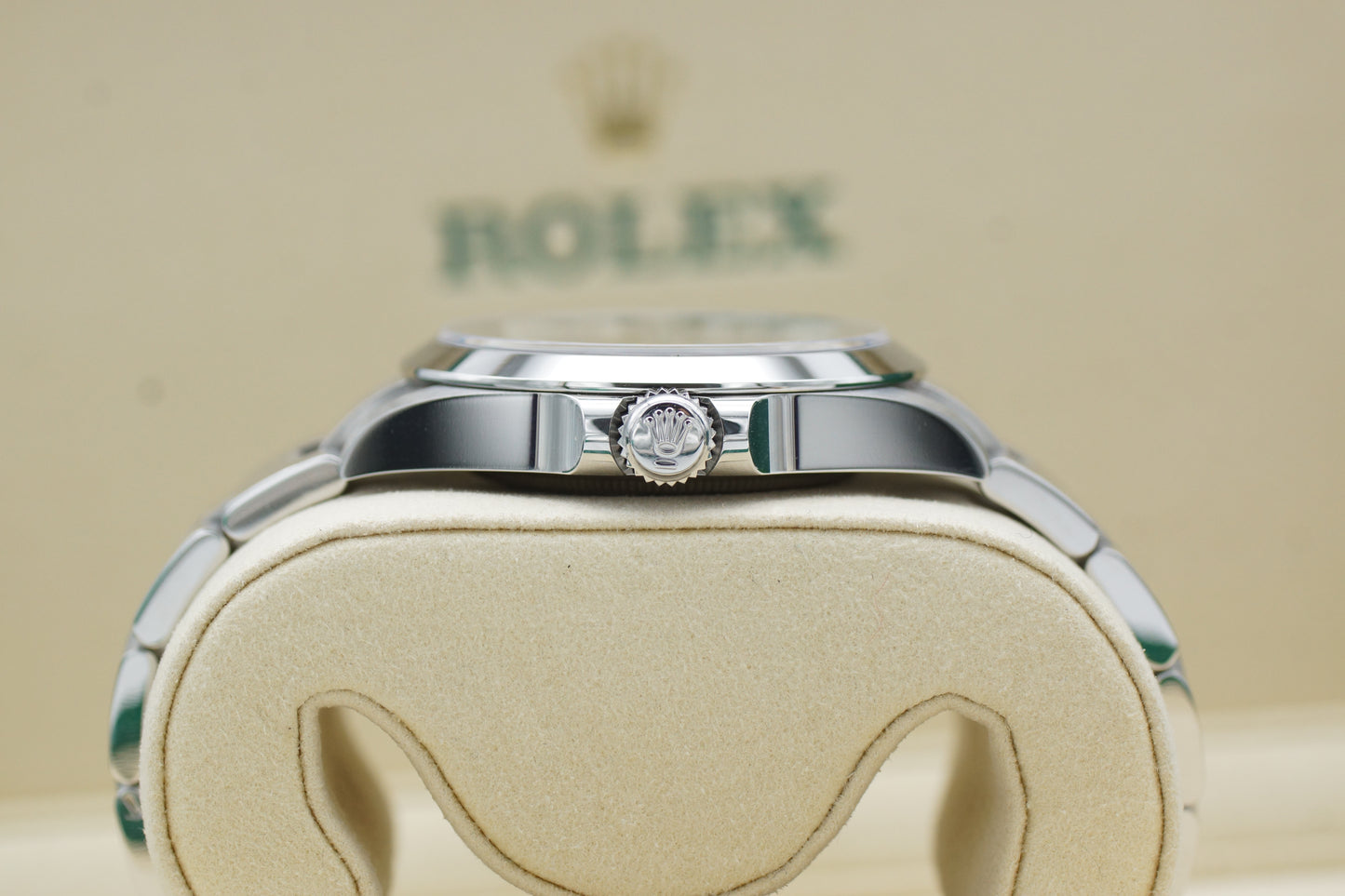 Rolex Air King 126900 Schwarz Full-Set 2024 LC100 NEU