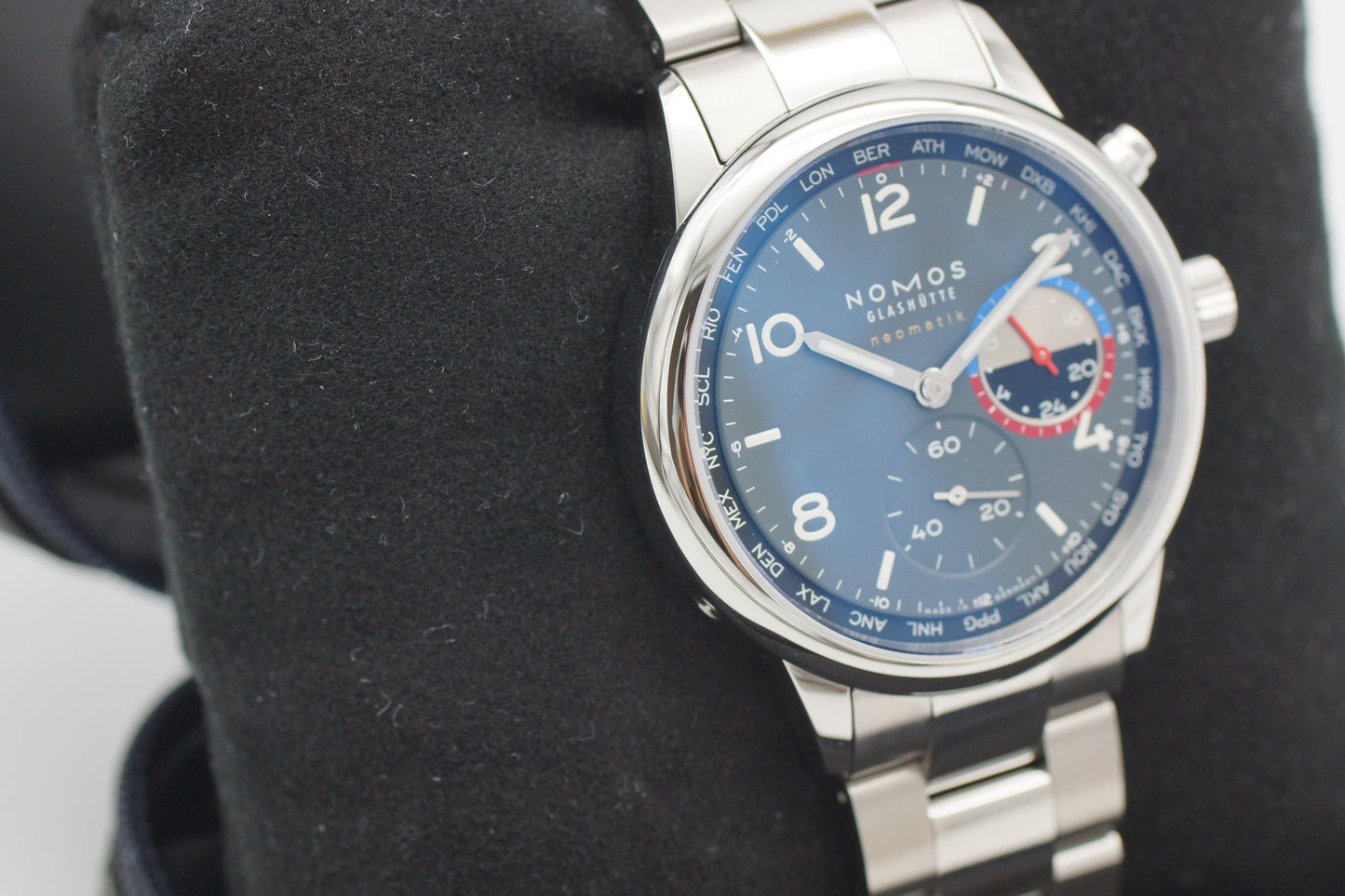 NOMOS Club Weltzeit 790.51 Volcano Full-Set 2025 NEU