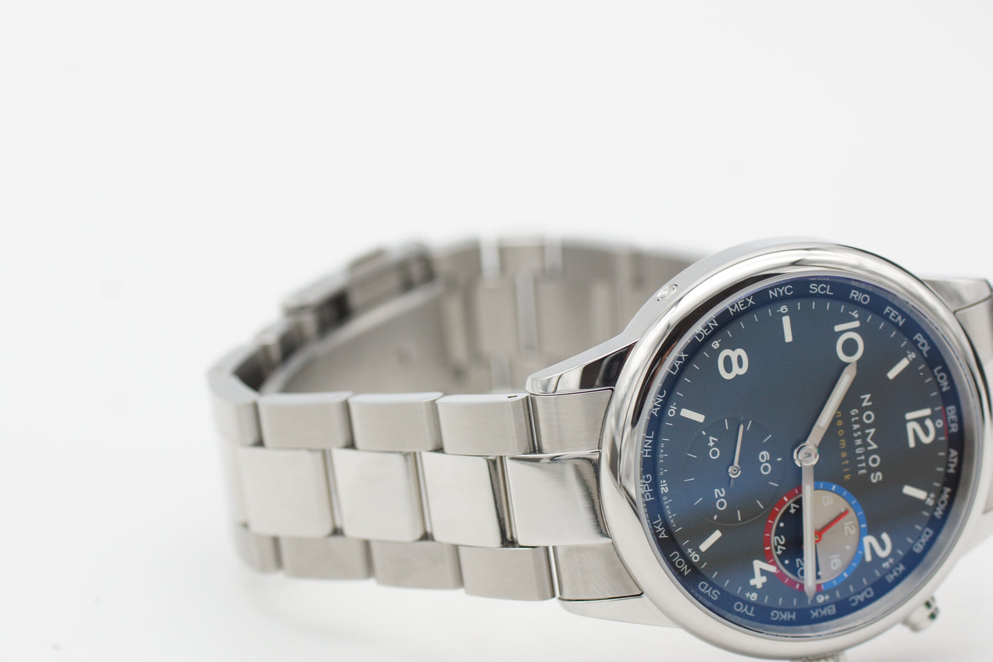NOMOS Club Weltzeit 790.51 Volcano Full-Set 2025 NEU