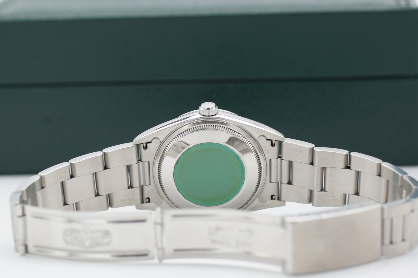 Rolex Air-King Precision 14000 Blau Full-Set 1999