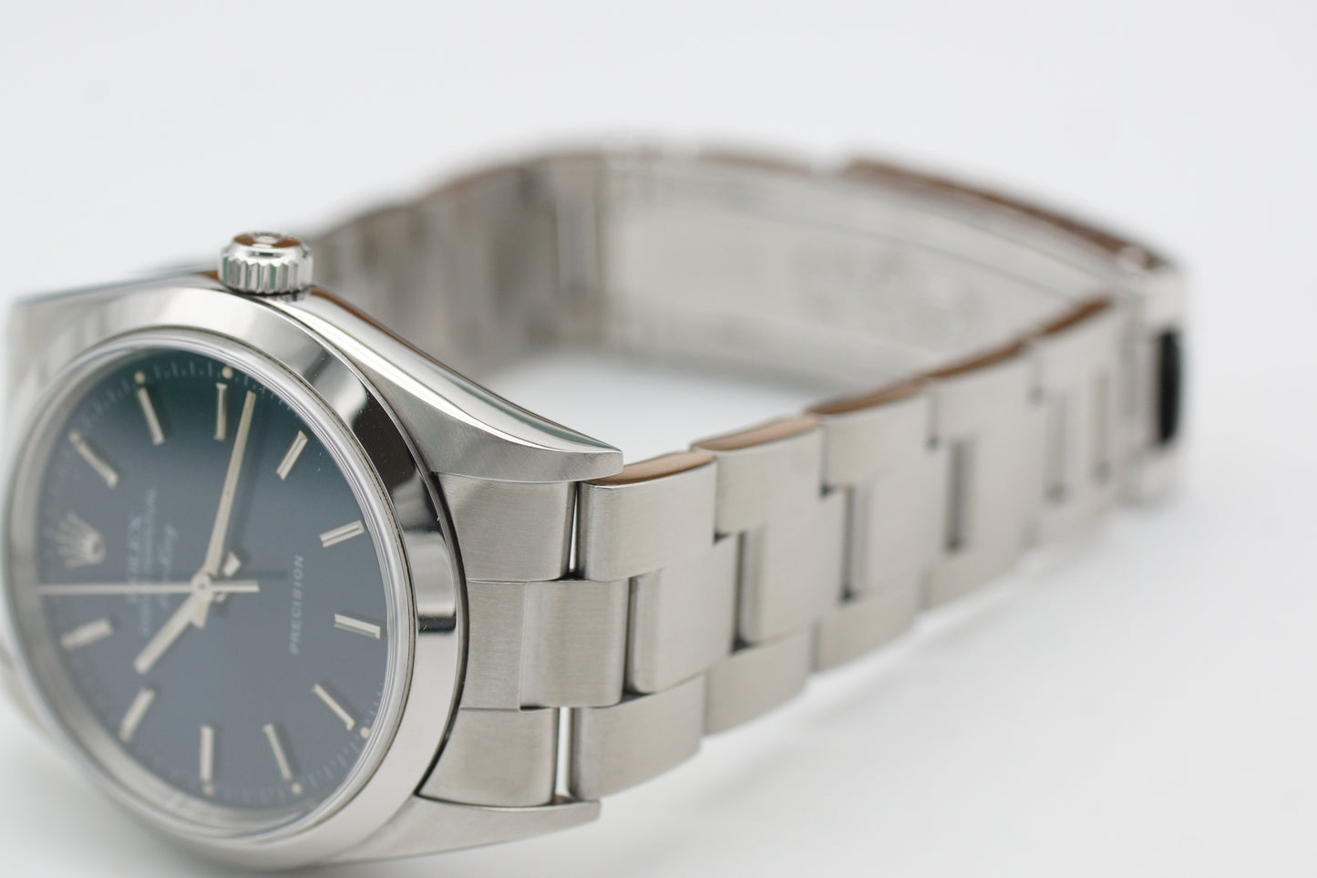 Rolex Air-King Precision 14000 Blau Full-Set 1999