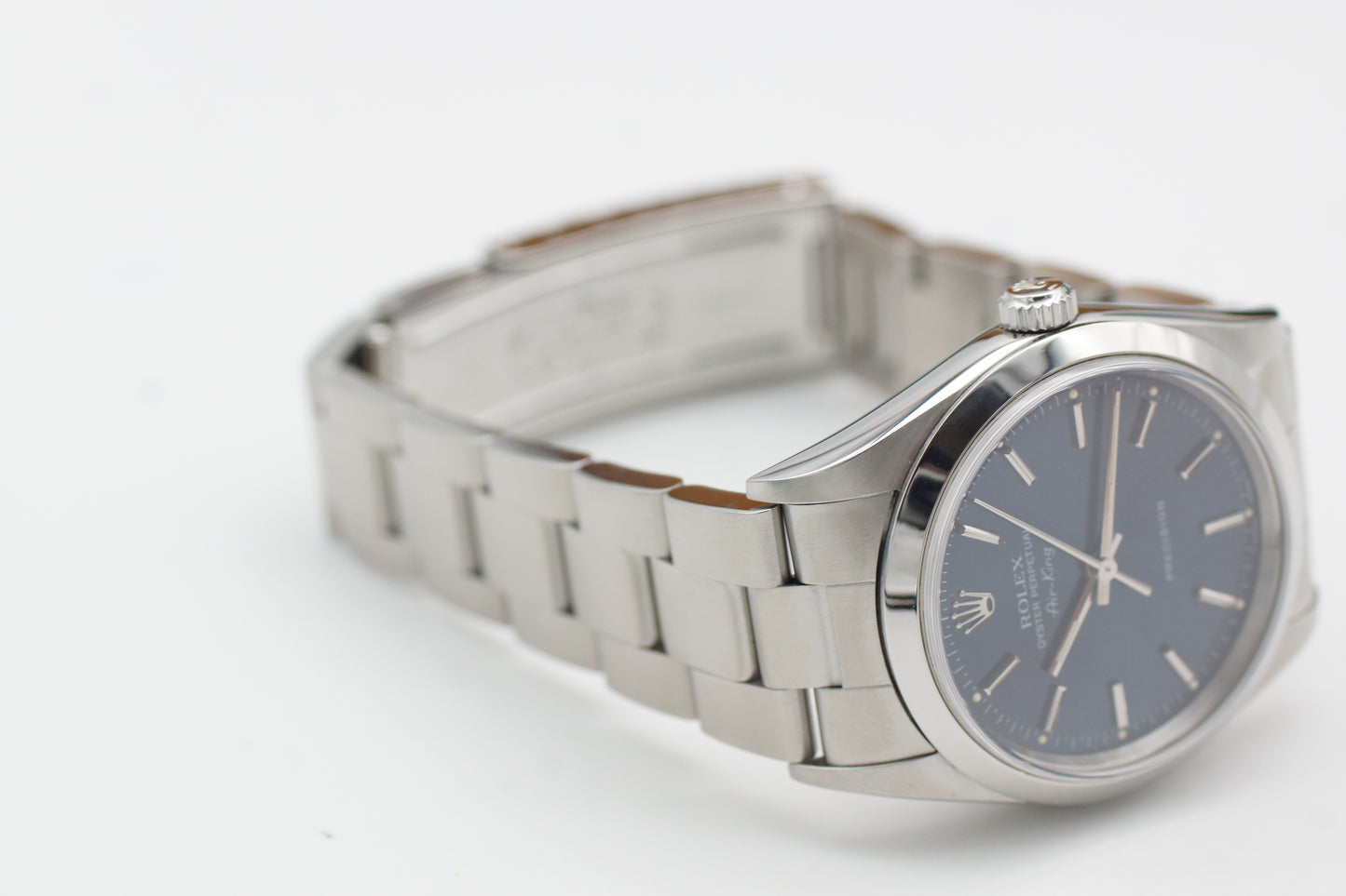 Rolex Air-King Precision 14000 Blau Full-Set 1999
