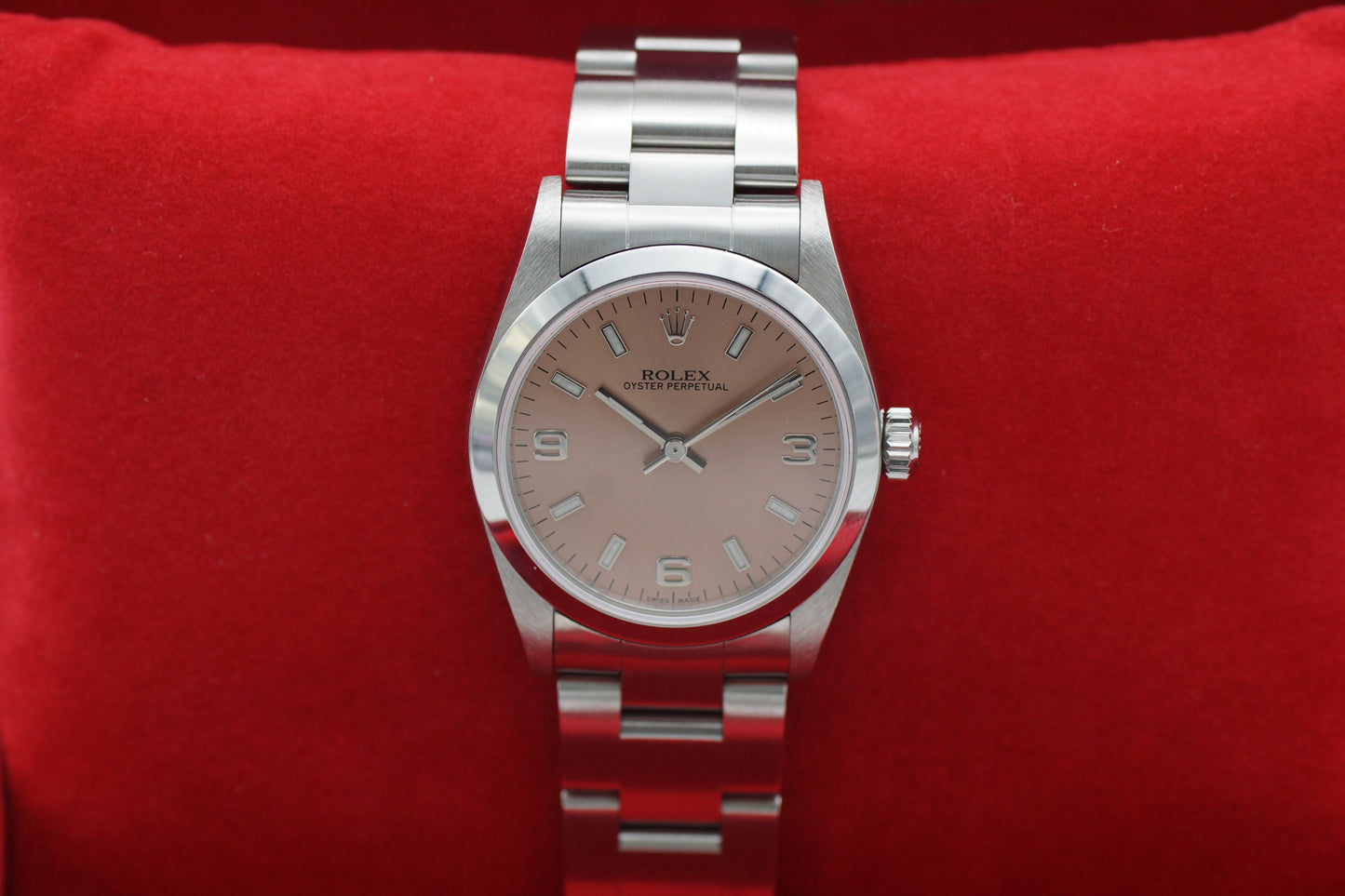 Rolex Oyster Perpetual 31 Rosa 77080 Full-Set 2001