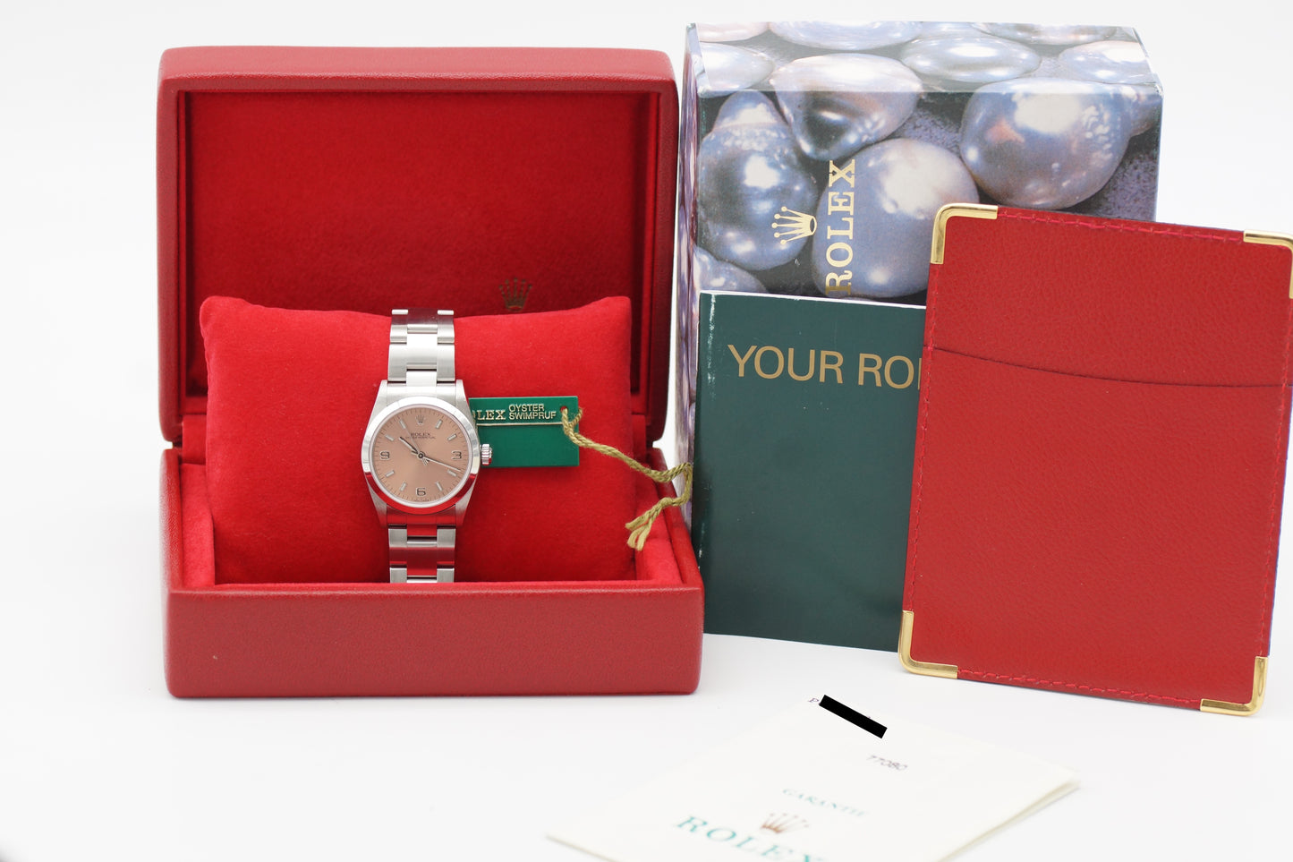 Rolex Oyster Perpetual 31 Rosa 77080 Full-Set 2001