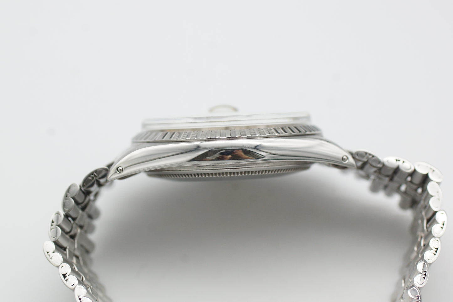 Rolex Datejust 1603 Silber Full-Set 1968