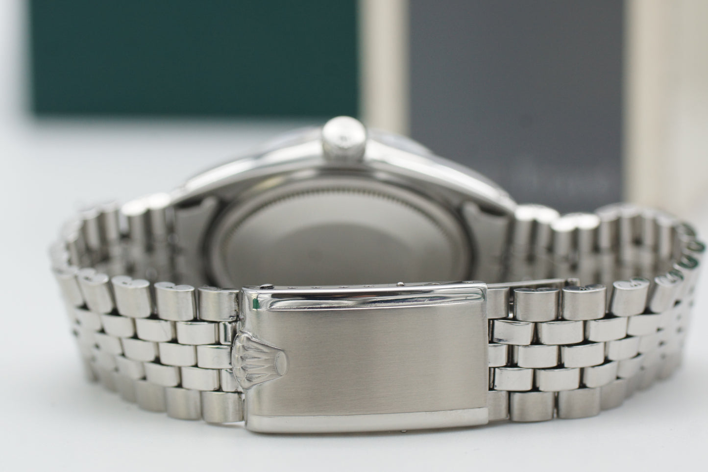 Rolex Datejust 1603 Silber Full-Set 1968