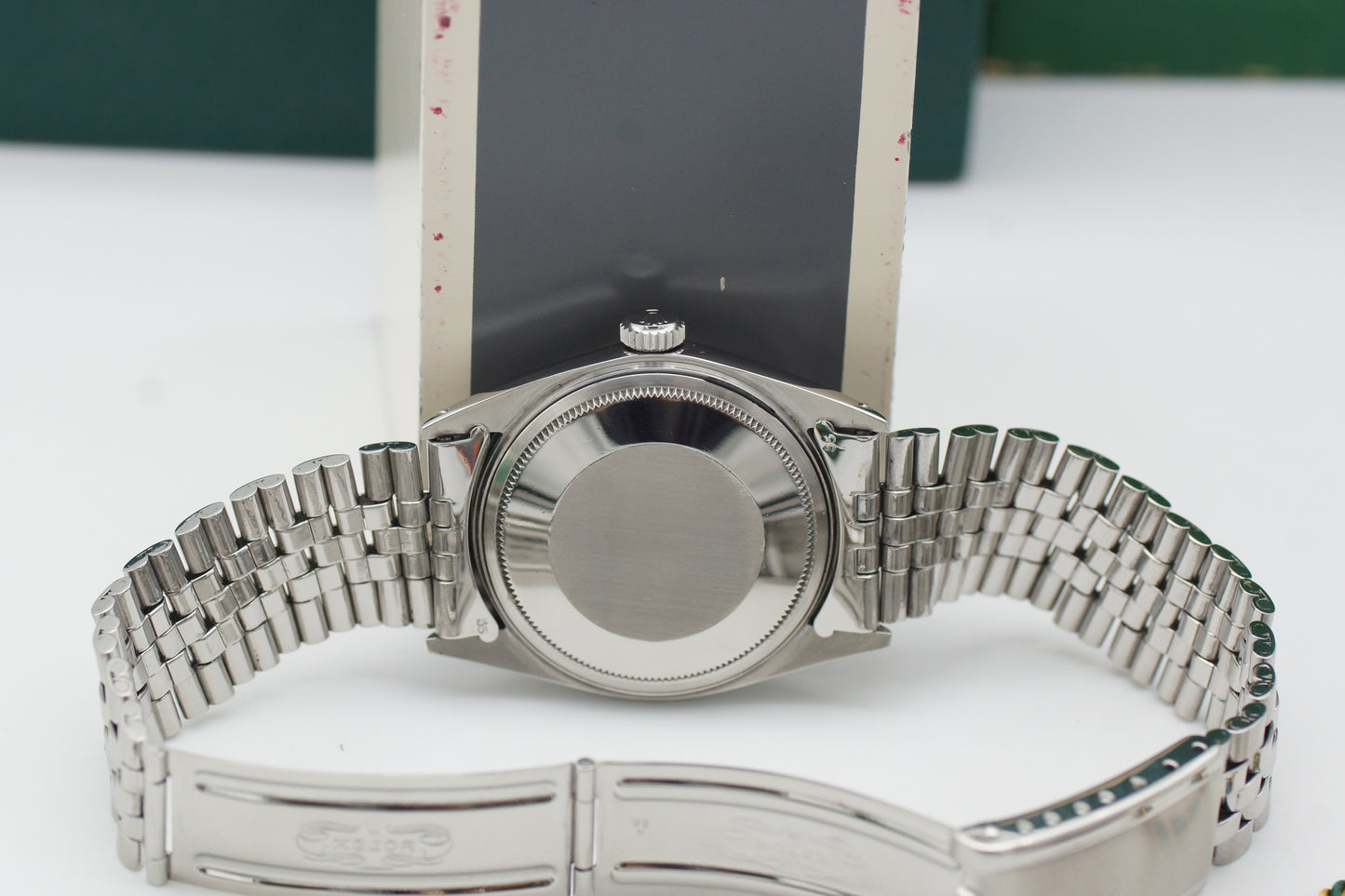 Rolex Datejust 1603 Silber Full-Set 1968