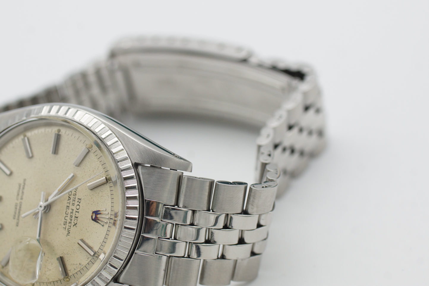 Rolex Datejust 1603 Silber Full-Set 1968