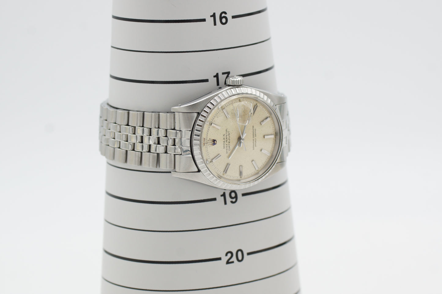 Rolex Datejust 1603 Silber Full-Set 1968
