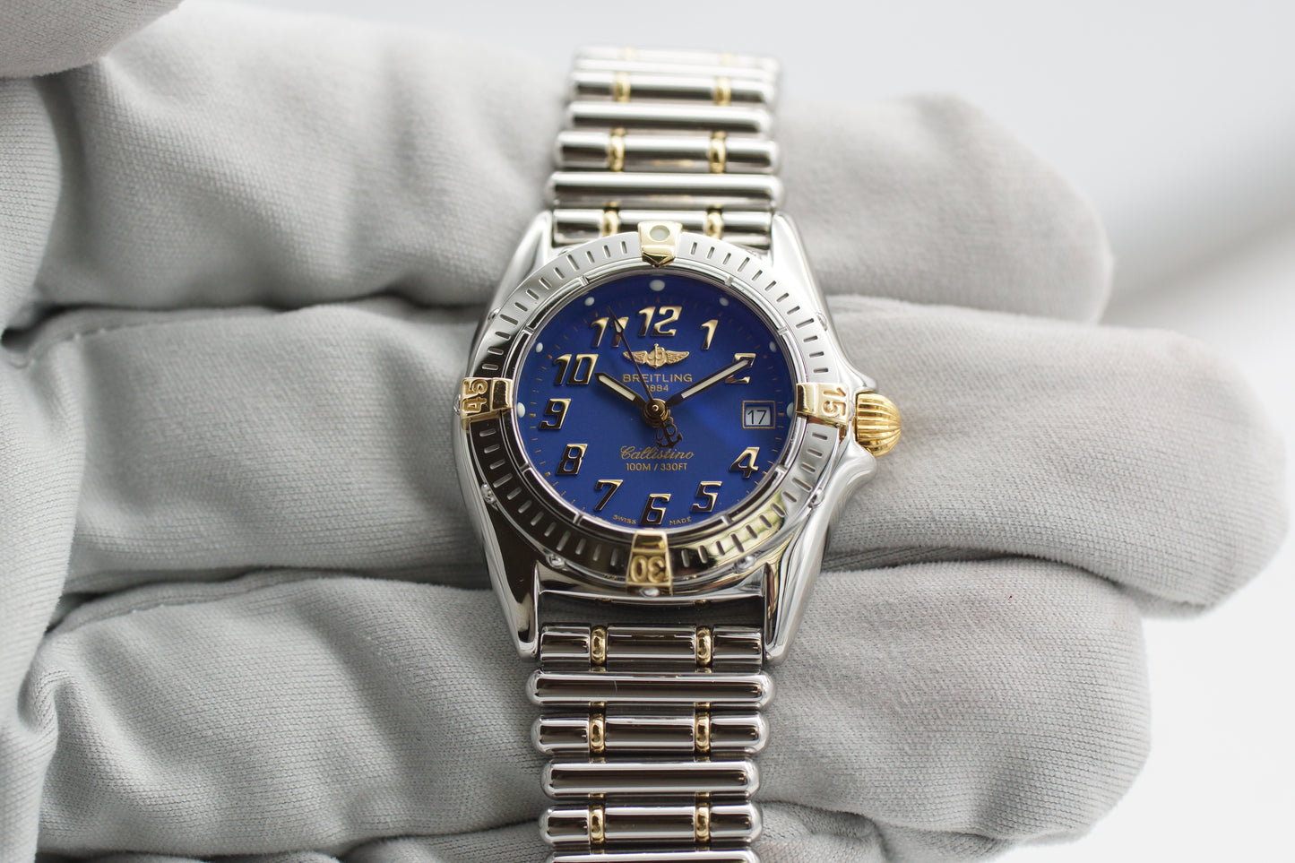 Breitling Callistino Blau B52345 29mm Full-Set 2002