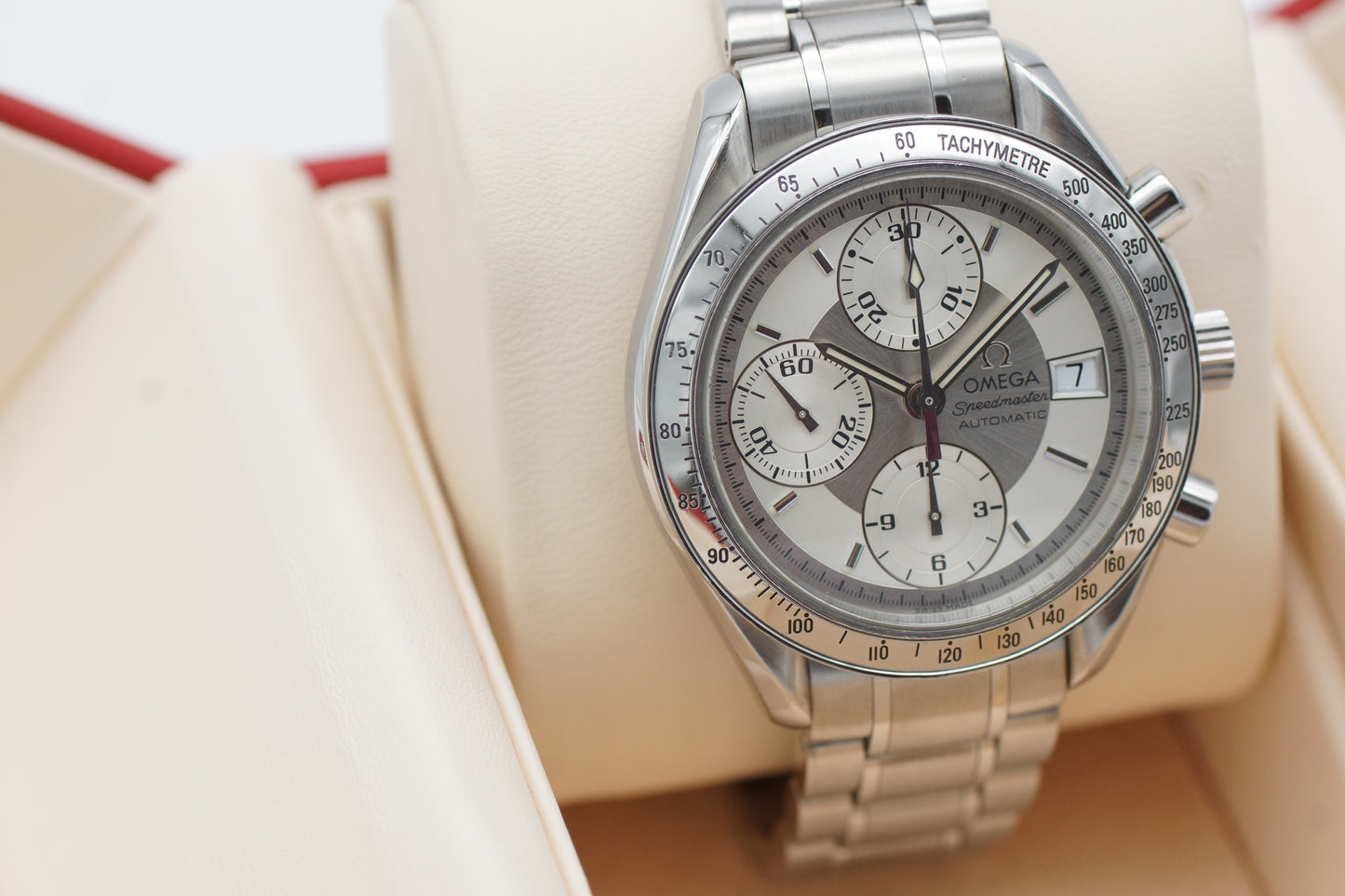 Omega Speedmaster Date 3513.30 Silber 2001