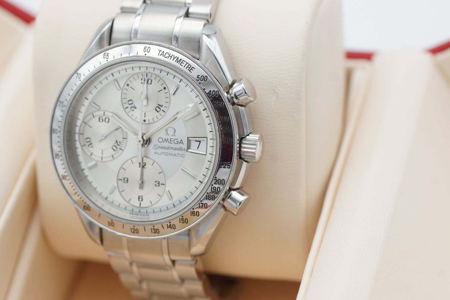Omega Speedmaster Date 3513.30 Silber 2001