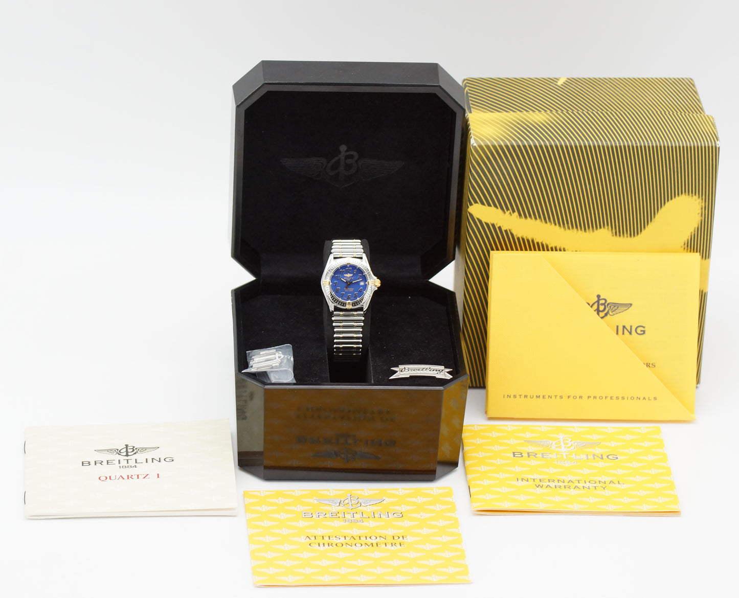 Breitling Callistino Blau B52345 29mm Full-Set 2002