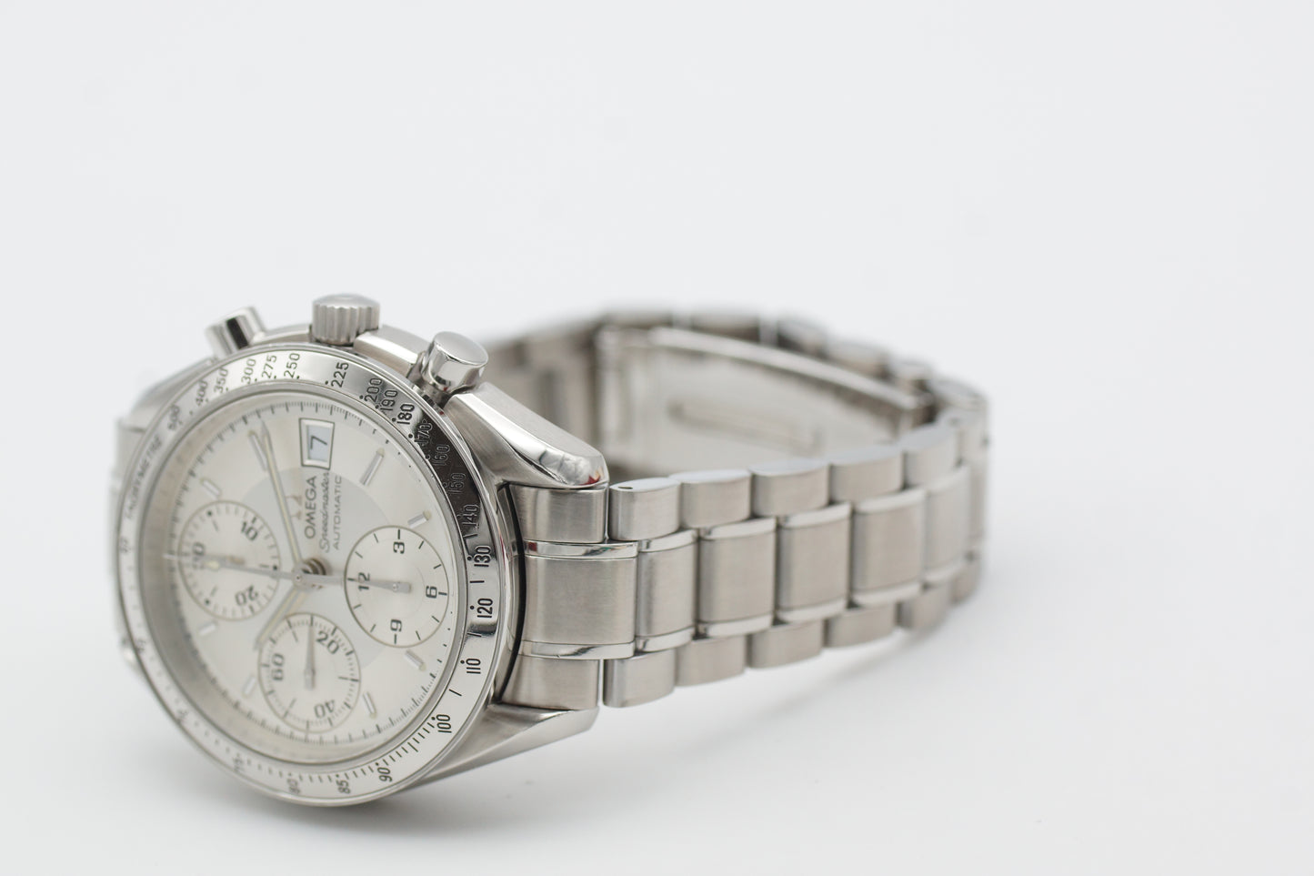 Omega Speedmaster Date 3513.30 Silber 2001