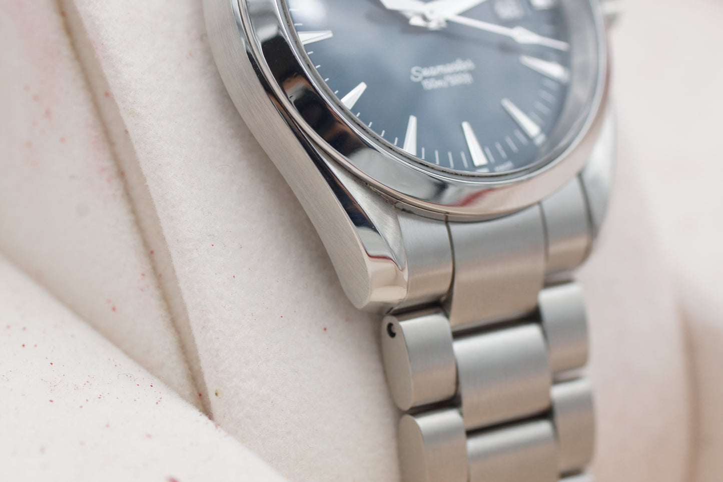 Omega Seamaster Aqua Terra 2518.80 Blau Box/Papiere 2004