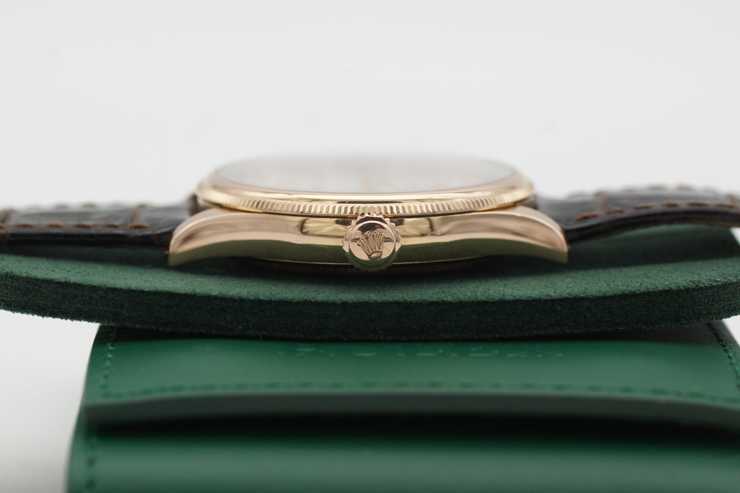 Rolex Cellini Time 18k Rotgold 50505 Weiß 04/2015 LC100