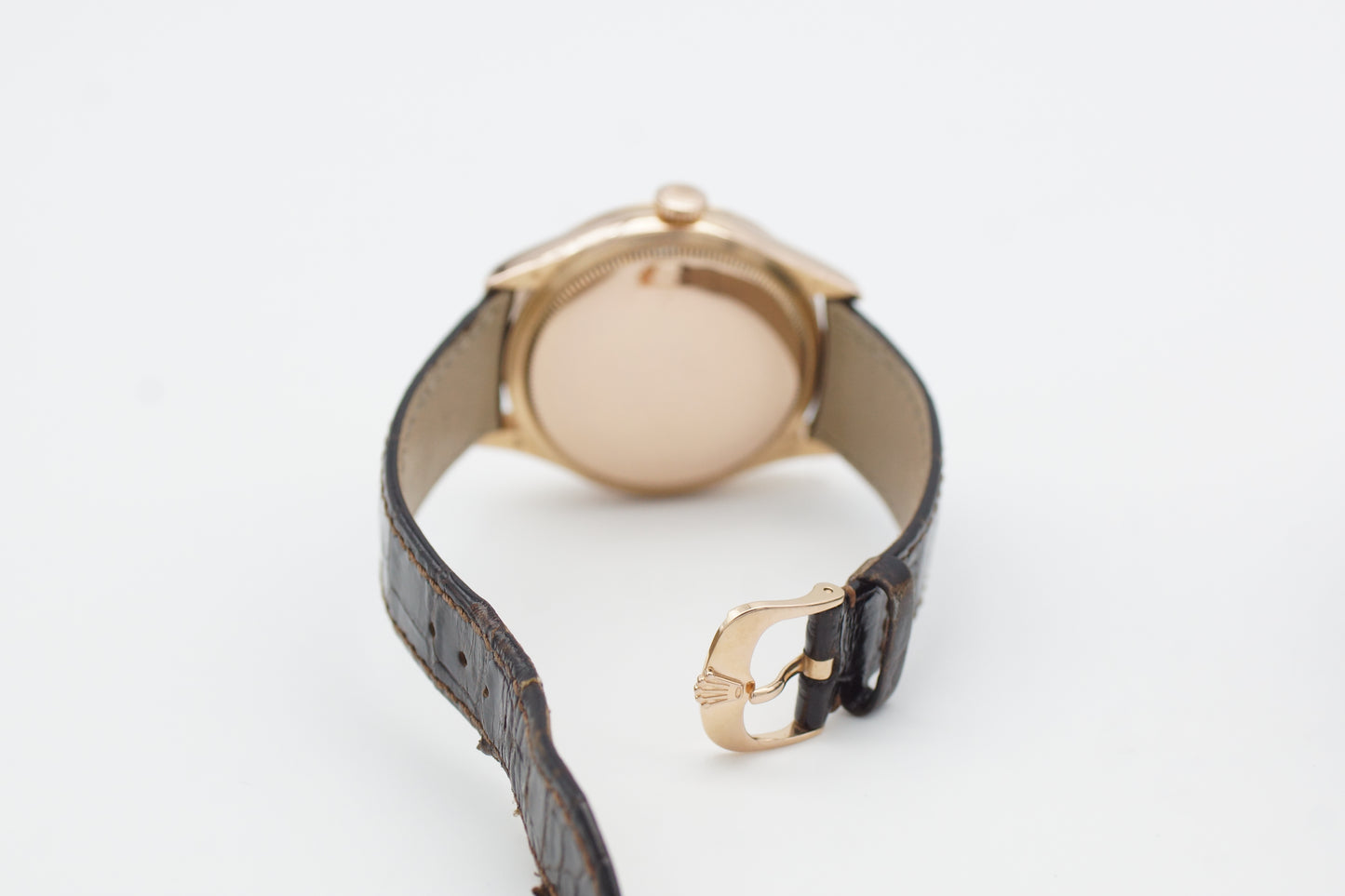 Rolex Cellini Time 18k Rotgold 50505 Weiß 04/2015 LC100