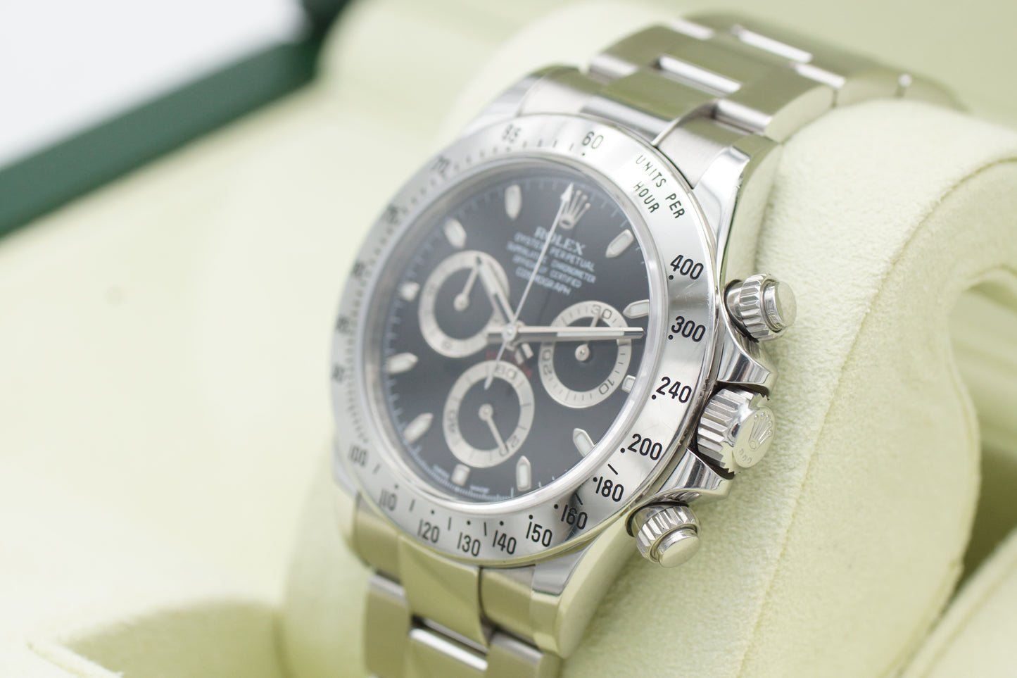 Rolex Daytona 116520 Schwarz Full-Set 2011 unpoliert Erstkaufrechnung