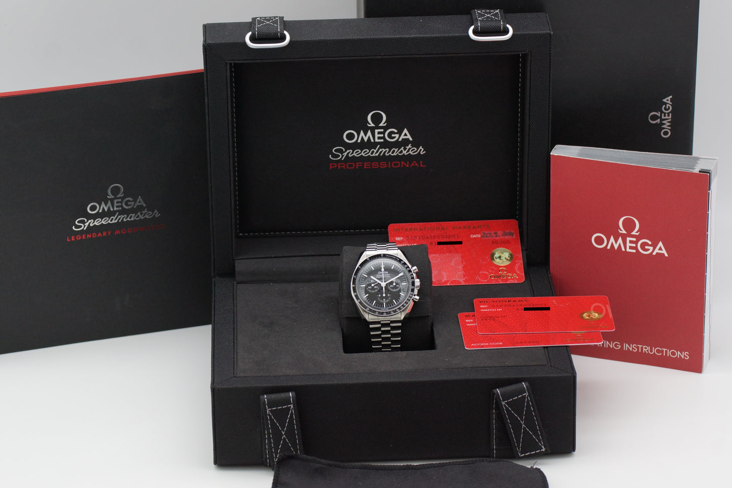 Omega Speedmaster Prof. Moonwatch 310.30.42.50.01.001 Full-Set 2021