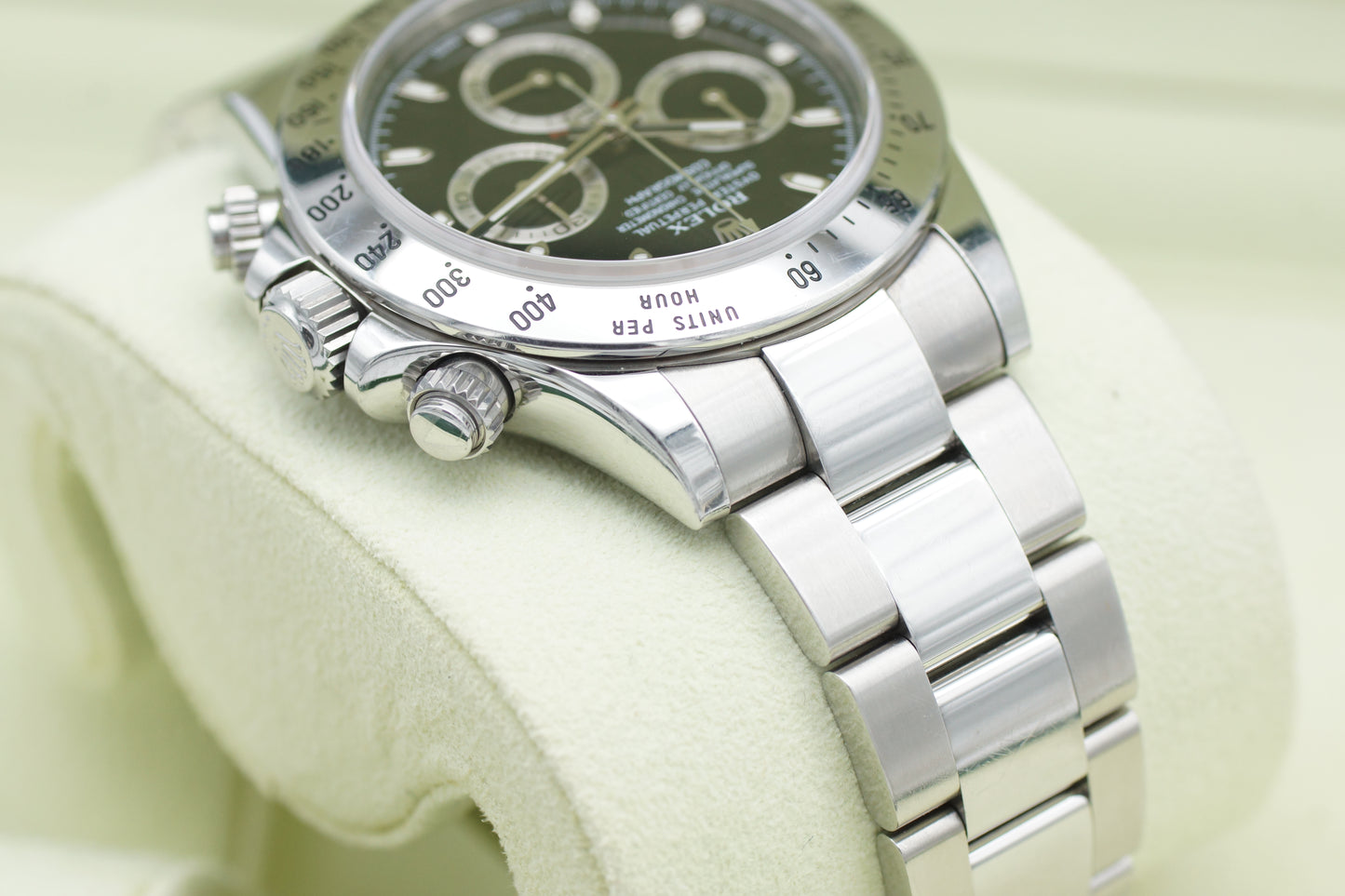 Rolex Daytona 116520 Schwarz Full-Set 2011 unpoliert Erstkaufrechnung