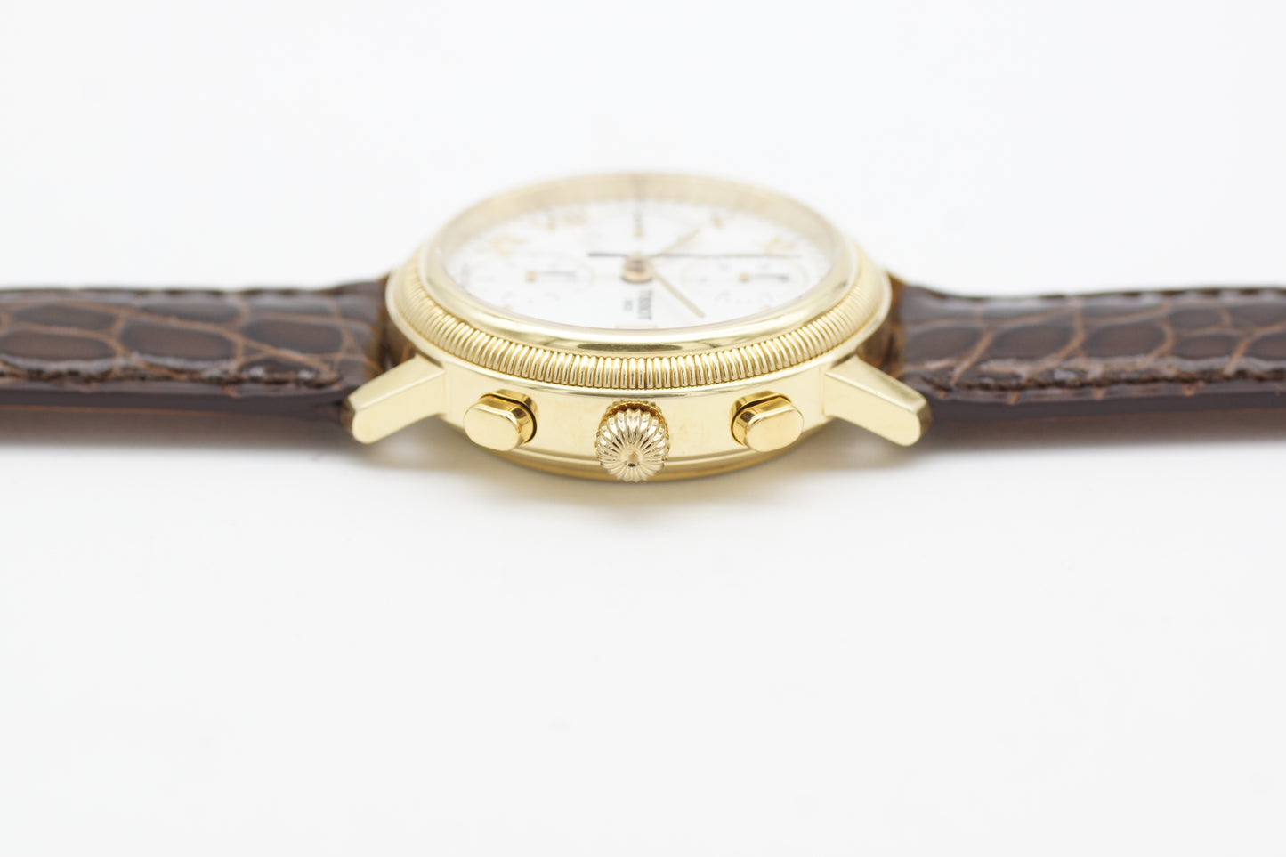 Tissot Bridgeport Chronograph T71.3.465.13 Papiere 18K Gold