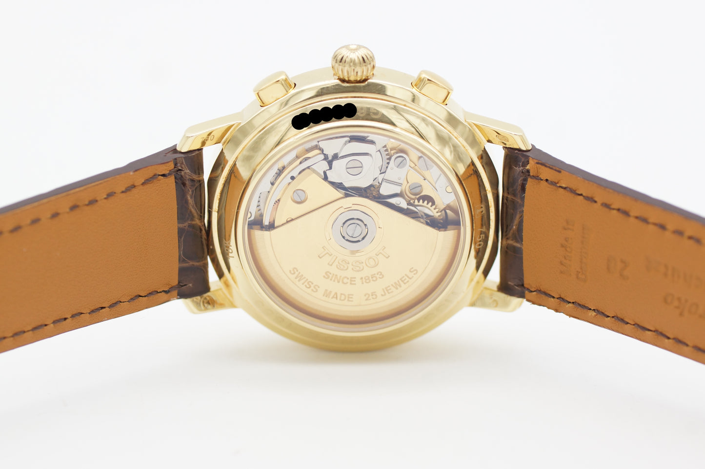 Tissot Bridgeport Chronograph T71.3.465.13 Papiere 18K Gold