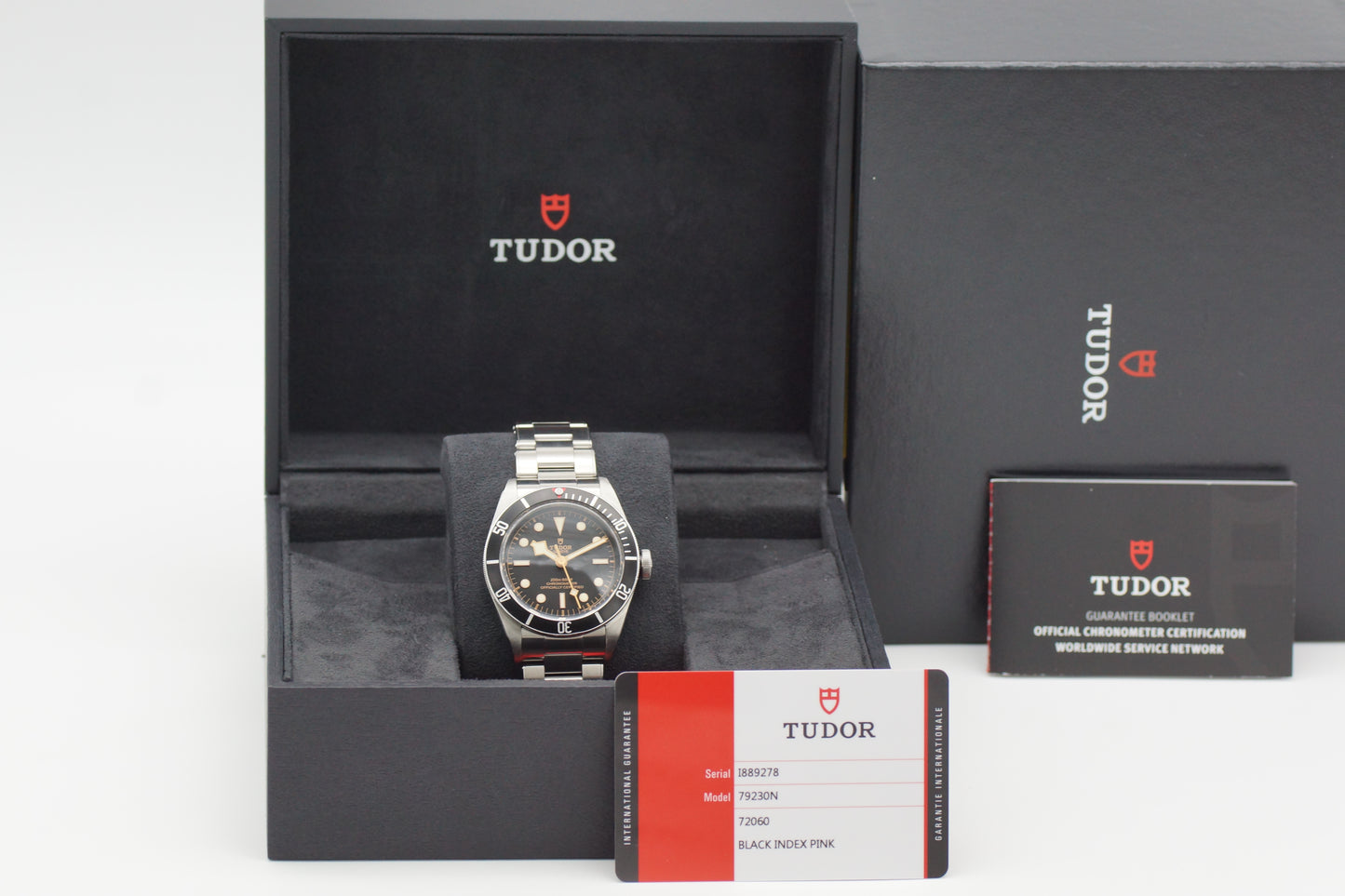 Tudor Black Bay Heritage 41 Schwarz 79230N Full-Set 2019