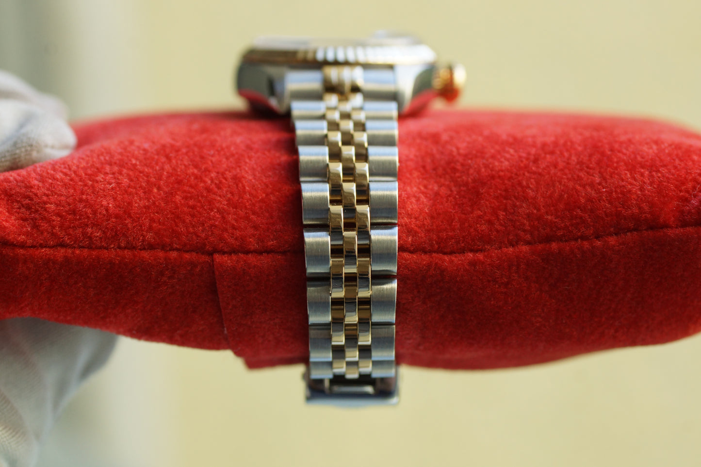 Rolex Lady-Datejust 26 69173 Pyramid Weiß Full-Set 1999