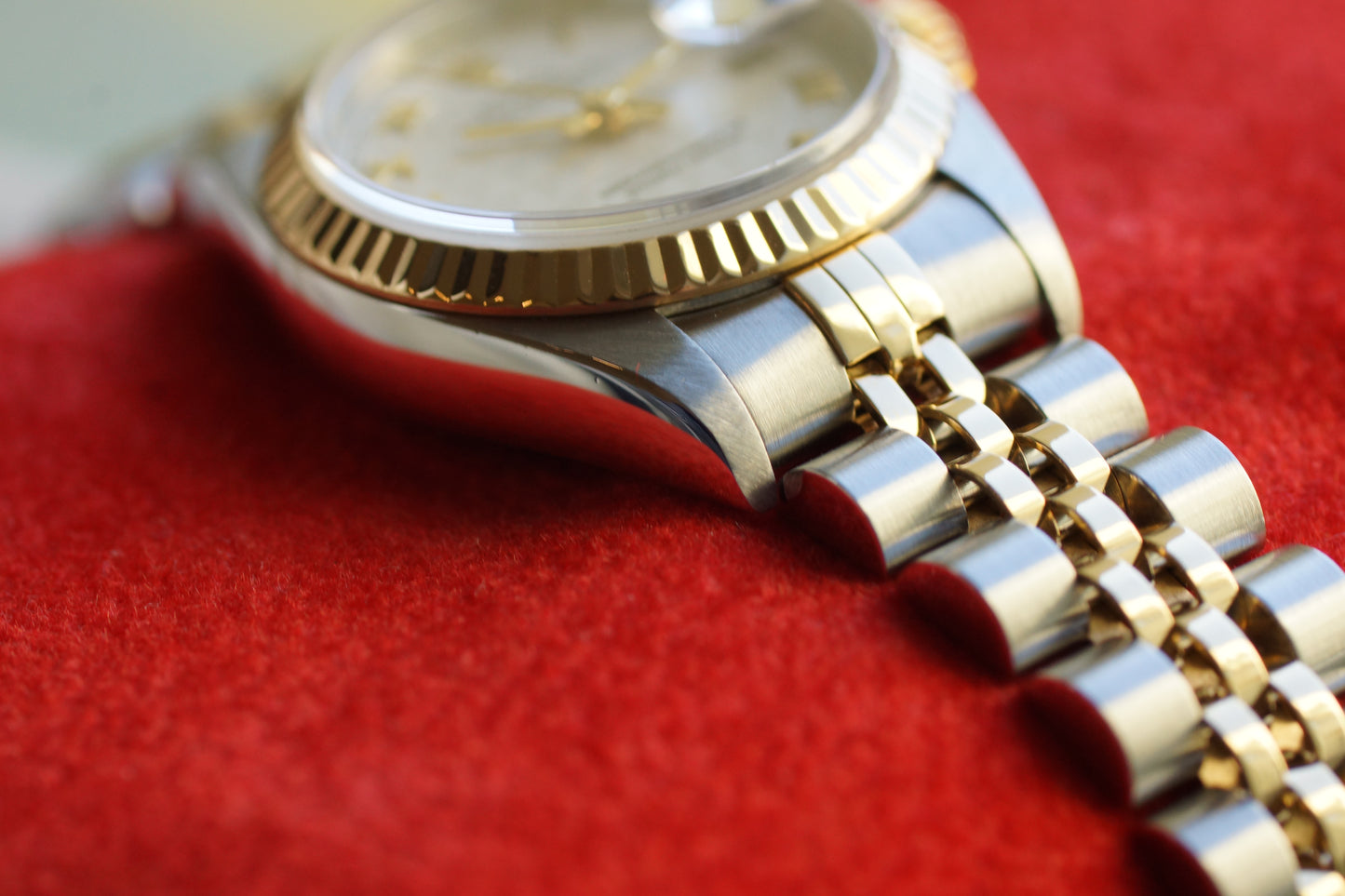 Rolex Lady-Datejust 26 69173 Pyramid Weiß Full-Set 1999