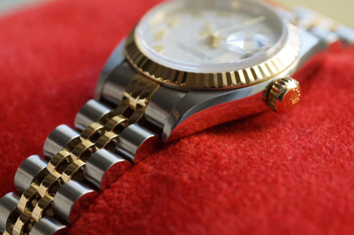 Rolex Lady-Datejust 26 69173 Pyramid Weiß Full-Set 1999