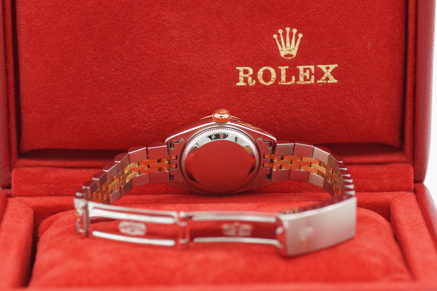 Rolex Lady-Datejust 26 69173 Pyramid Weiß Full-Set 1999