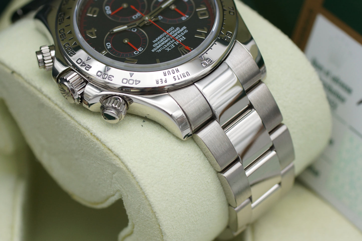 Rolex Daytona Weißgold 116509 Racing Full-Set 2007 (LC026)