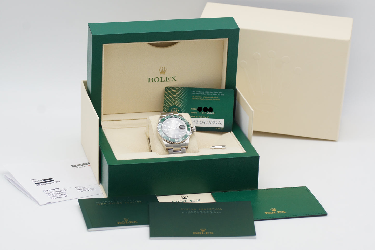 Rolex Submariner Date Starbucks 126610LV Grün Full-Set 2022