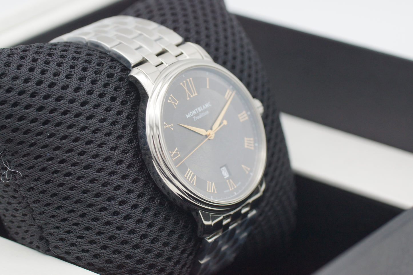 Montblanc Tradition Automatic Date Grau Full-Set 2025 NEU