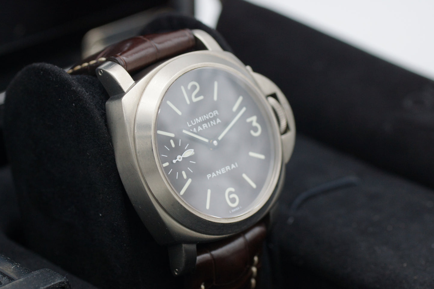 Panerai Luminor Marina Titan PAM00061 Braun Full-Set 2000