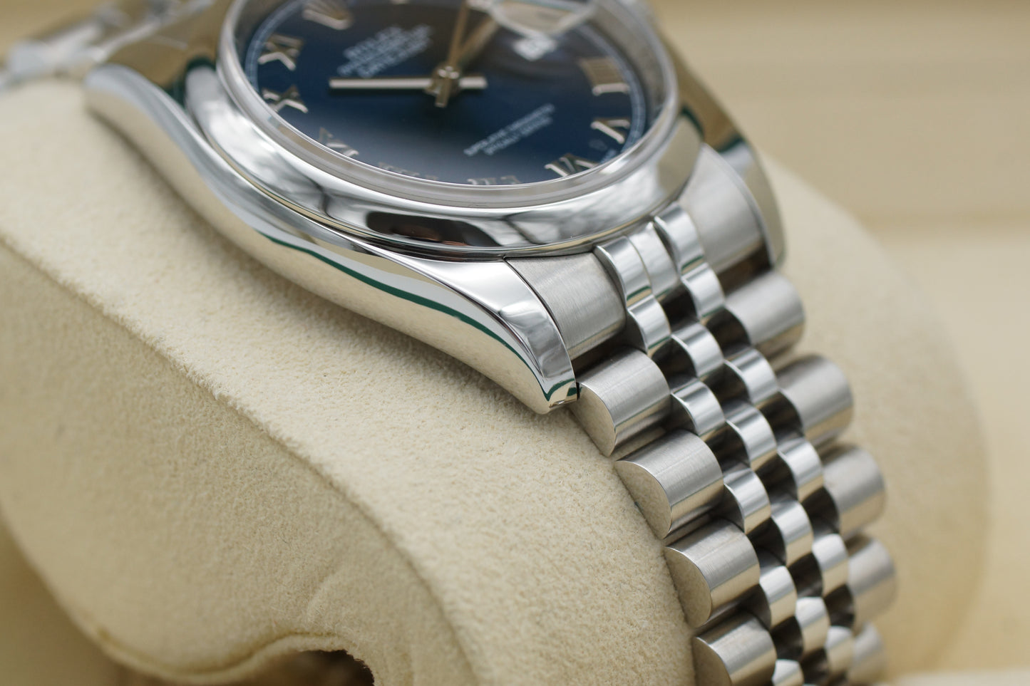 Rolex Datejust 36 Blau 116200 Full-Set 2017