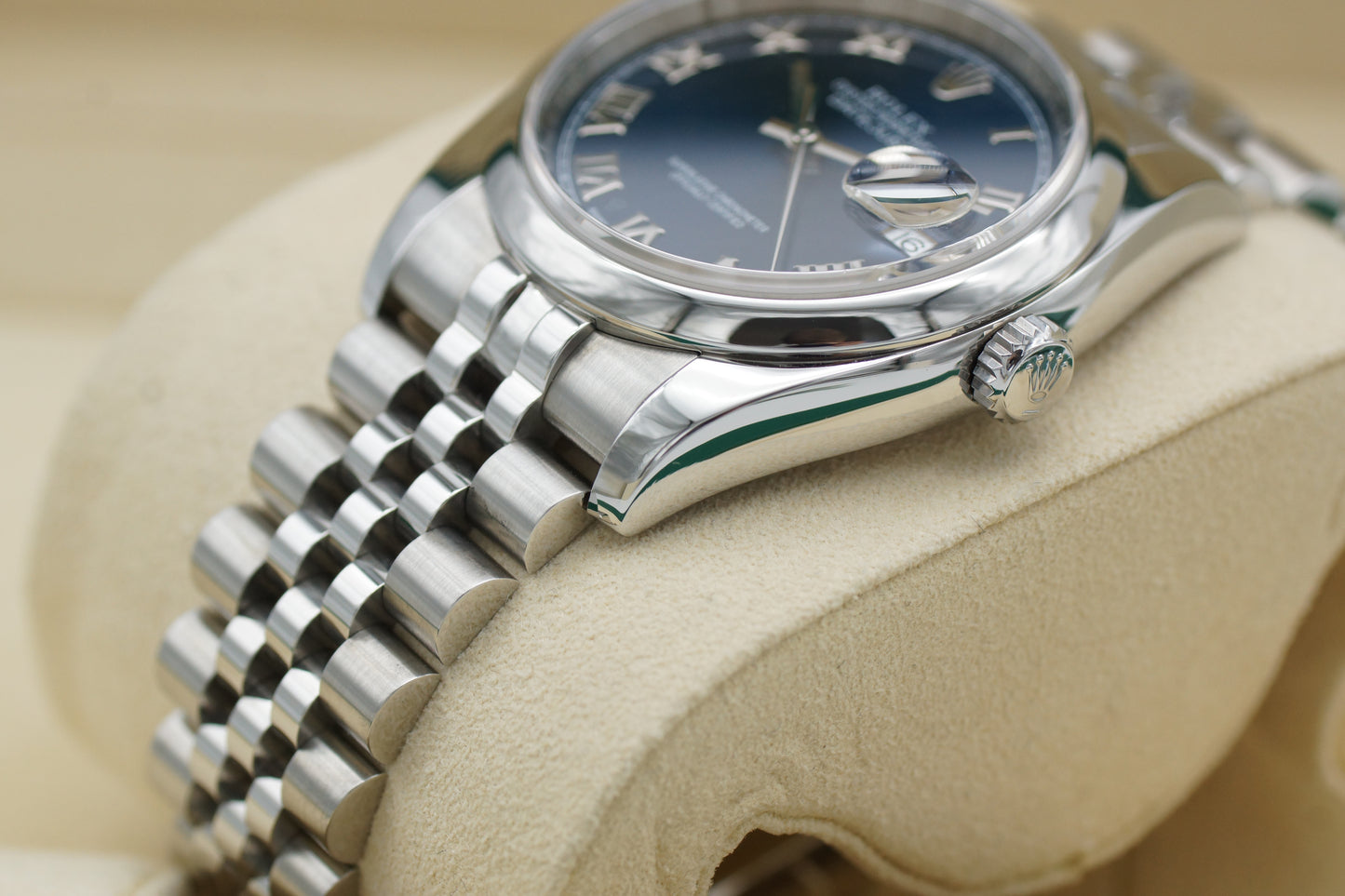 Rolex Datejust 36 Blau 116200 Full-Set 2017