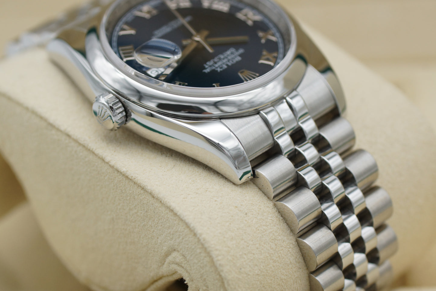 Rolex Datejust 36 Blau 116200 Full-Set 2017