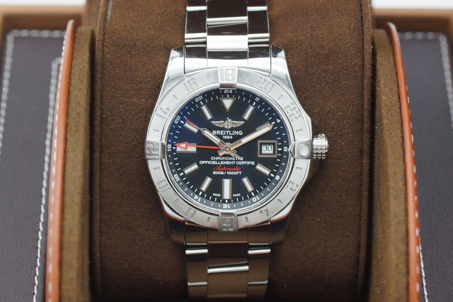 Breitling Avenger II GMT A3239011 Full-Set 2017