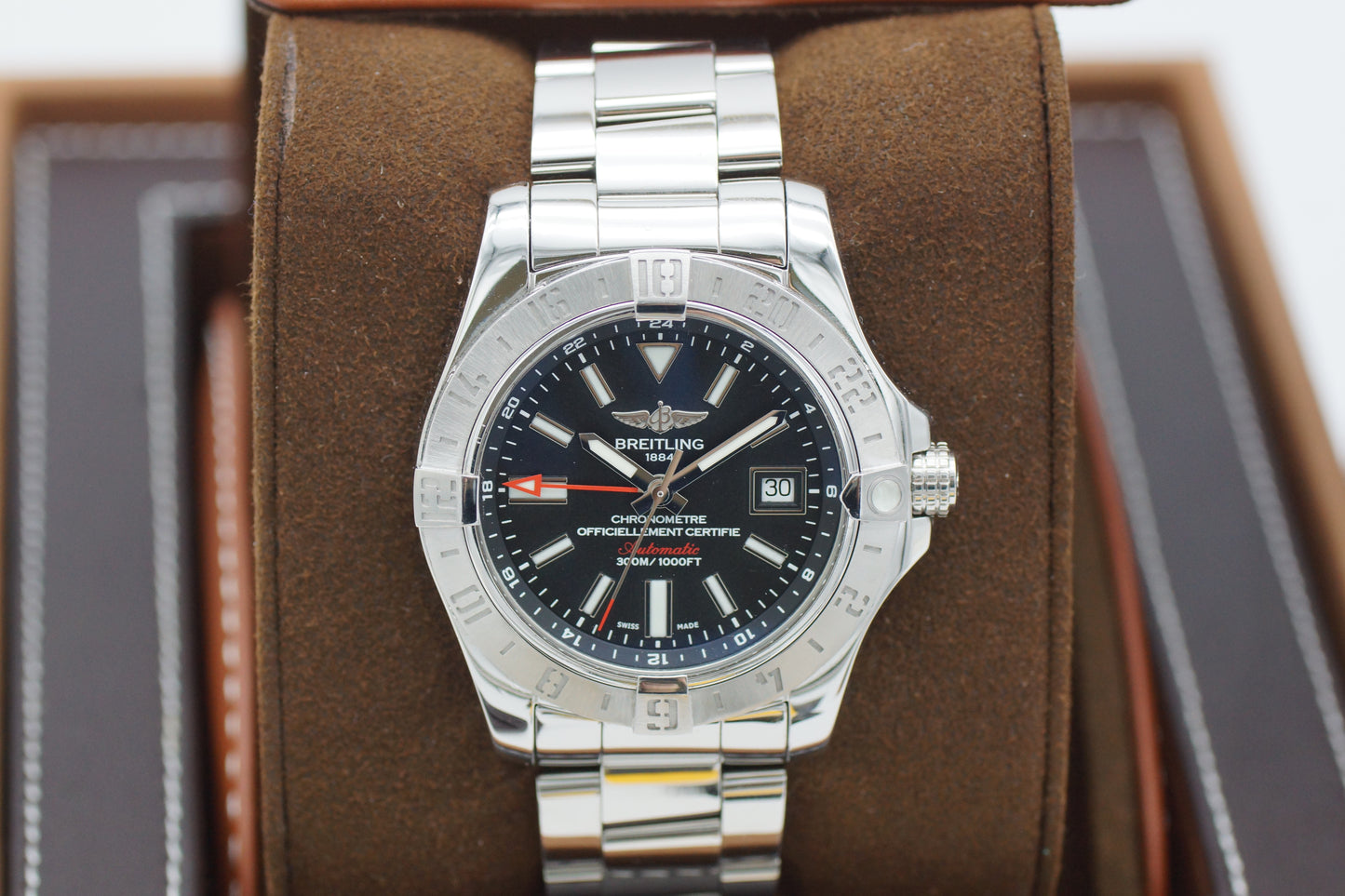 Breitling Avenger II GMT A3239011 Full-Set 2017